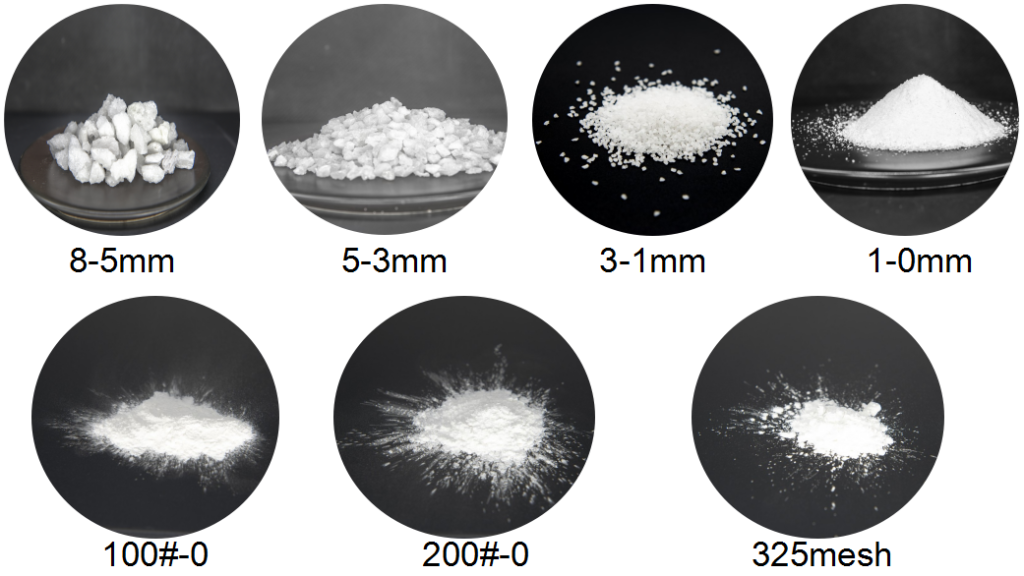 0-1mm White fused alumina refractory white aluminum oxide -1-