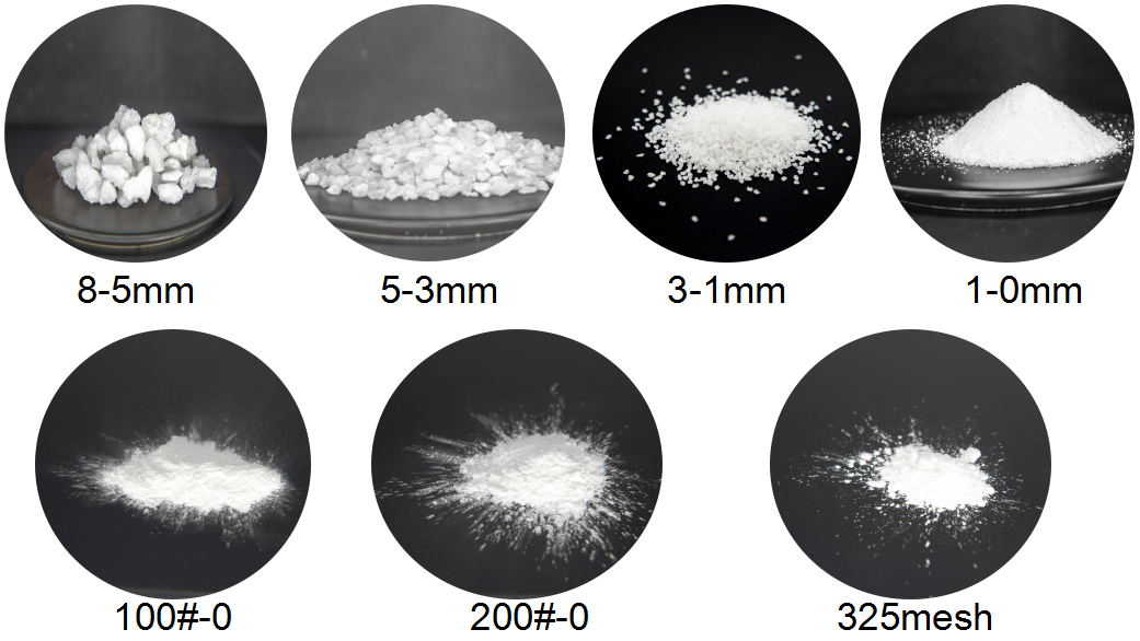 100mesh 200 325# white fused alumina refractory powder -1-